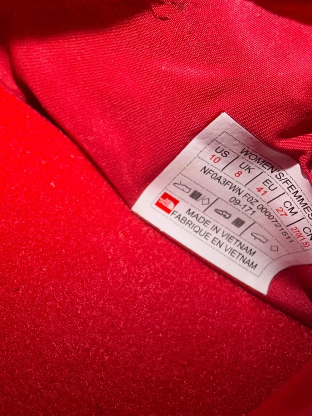 The North Face cozy slip